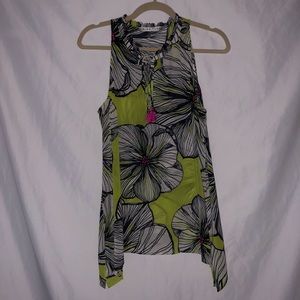 Trina Turk Floral Sleeveless Top